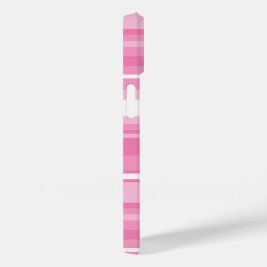 Roze strepen Case-Mate iPhone case (Achterkant / Rechts)