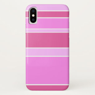 Roze strepen Case-Mate iPhone case