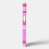 Roze strepen Case-Mate iPhone hoesje (Achterkant / Rechts)
