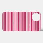 Roze strepen Case-Mate iPhone hoesje (Achterkant (horizontaal))