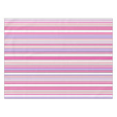 Roze Strepen Combo Tafelkleed (Voorkant (Horizontaal))