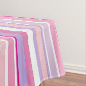 Roze Strepen Combo Tafelkleed (Voorbeeld)