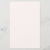 Roze strepen, Daisy Baby shower Wishes for Baby (Achterkant)