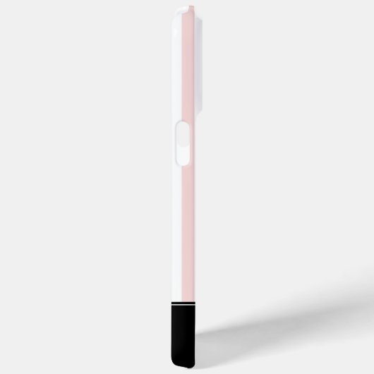 Roze strepen Eiffeltoren Case-Mate iPhone Case (Achterkant / Rechts)