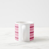 Roze strepen espresso kop (Achterkant)