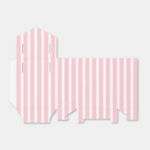 Roze Strepen Favor Doos Bedankdoosjes (Uitgevouwen)