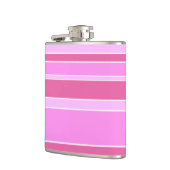 Roze strepen heupfles (Links)