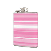 Roze strepen heupfles (Links)