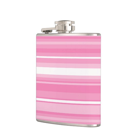 Roze strepen heupfles (Links)