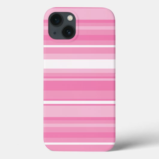 Roze strepen Hoesje-Mate iPhone draagtas Case-Mate iPhone Case (Achterkant)