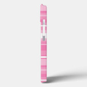 Roze strepen Hoesje-Mate iPhone draagtas Case-Mate iPhone Case (Achterkant / Links)