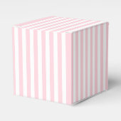 Roze Strepen Ijs Sociale Samenkomst Bedankdoosjes (Voorkant Zijde)