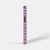 Roze strepen iPhone hoesje (Rechterkant)