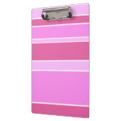 Roze strepen klembord (Links)
