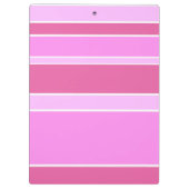 Roze strepen klembord (Achterkant)