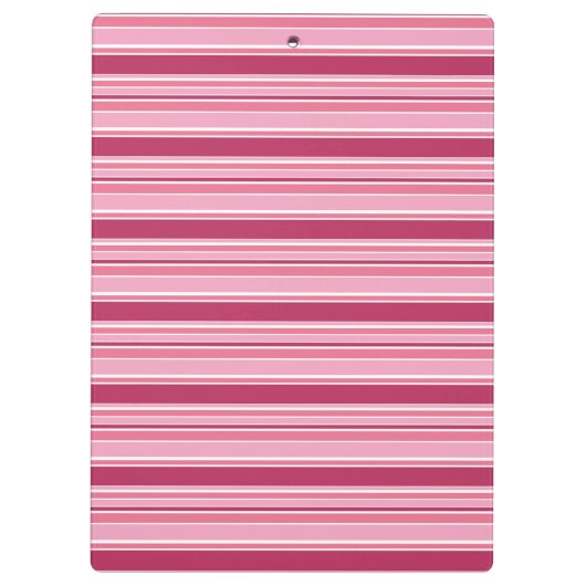 Roze strepen klembord (Achterkant)