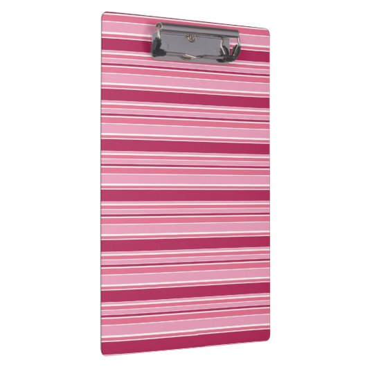 Roze strepen klembord (Rechts)