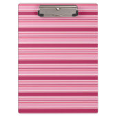 Roze strepen klembord (Voorkant)