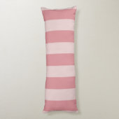 Roze Strepen Lichaamskussen (Achterkant (Verticaal))