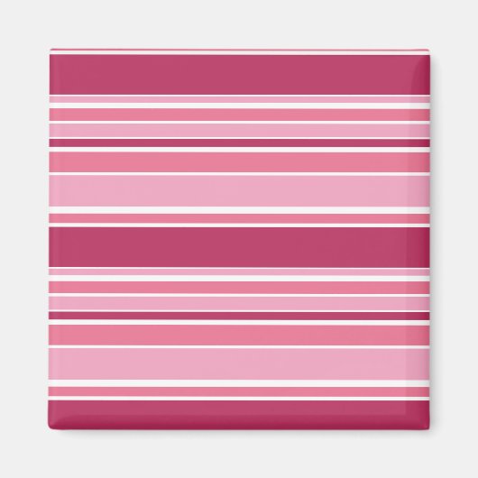 Roze strepen magneet (Voorkant)