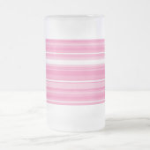 Roze strepen matglas bierpul (Center)