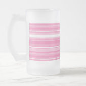Roze strepen matglas bierpul (Links)
