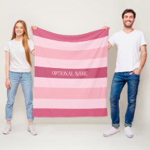 Roze Strepen met optionele aangepaste naam