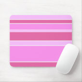 Roze strepen muismat (Met muis)