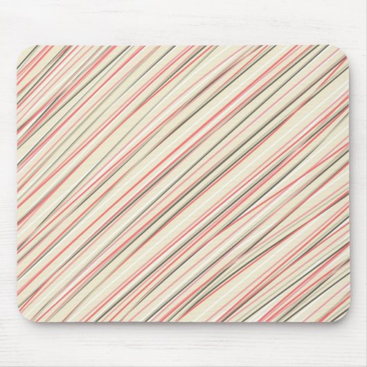 Roze strepen muismat (Voorkant)