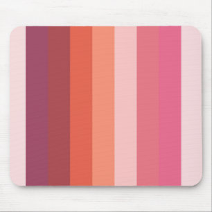 Roze strepen muismat