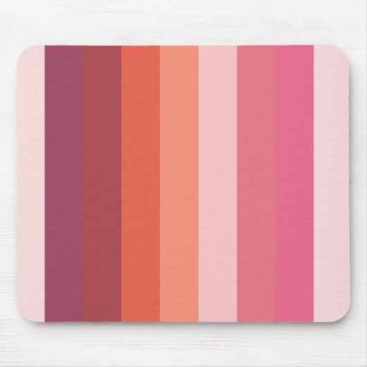 Roze strepen muismat (Voorkant)