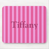  roze strepen muismat (Voorkant)