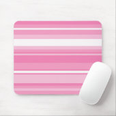Roze strepen muismat (Met muis)