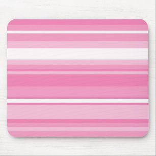Roze strepen muismat