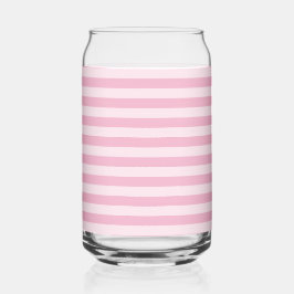 Roze Strepen Naadloos Patroon Blikvorm Glas