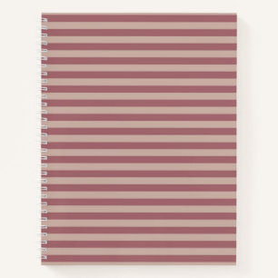 Roze strepen notitieboek