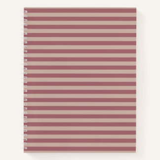 Roze strepen notitieboek