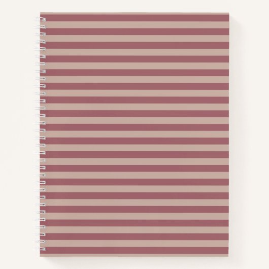 Roze strepen notitieboek (Voorkant)