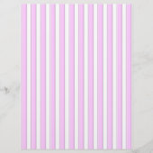 Roze strepen op wit (Voorkant)