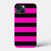Roze strepen patroon Case-Mate iPhone case (Achterkant)