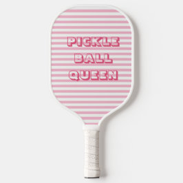 Roze strepen | Pickle Ball Queen Pickleball Paddle