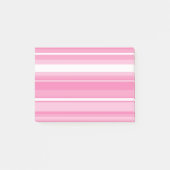 Roze strepen post-it® notes (Voorkant)