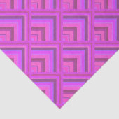 Roze strepen schaalpatroon tissuepapier (Detail)