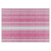 Roze strepen snijplank (Voorkant)
