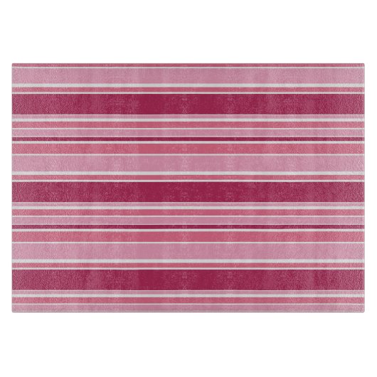 Roze strepen snijplank (Voorkant)