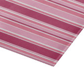 Roze strepen snijplank (Hoek)