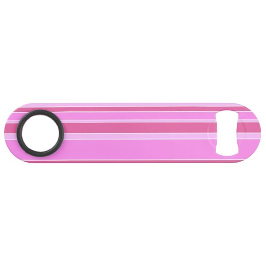 Roze strepen speed flessenopener (Voorkant (Horizontaal))