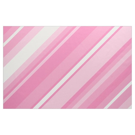 Roze strepen stof (Fat Quarter)