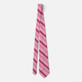 Roze strepen stropdas (Achterkant)