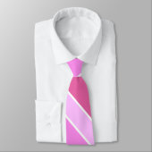 Roze strepen stropdas (Gebonden)